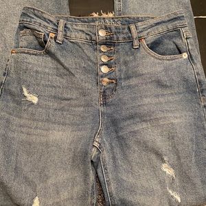 Target wild Fabel distressed jeans